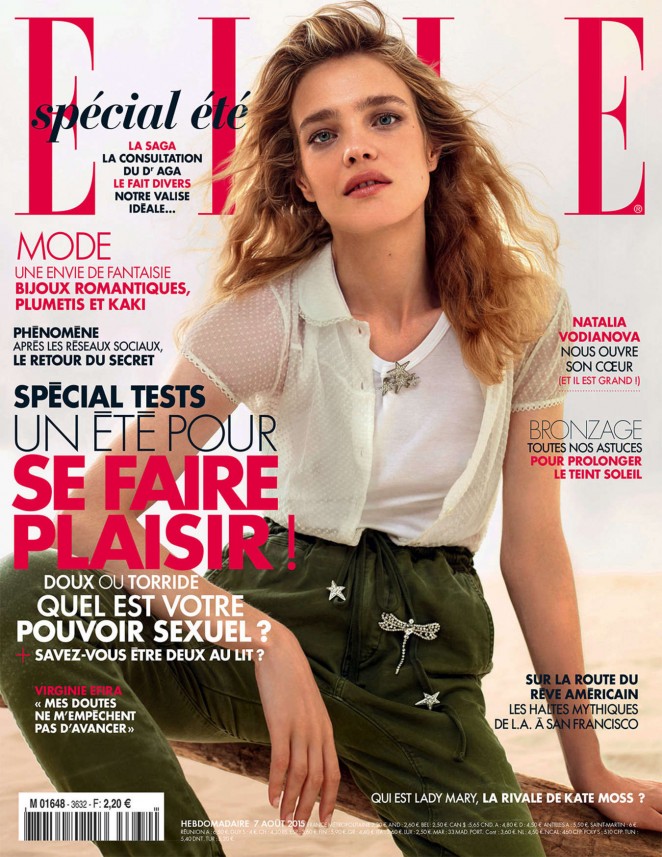 Natalia Vodianova - Elle France Cover (August 2015)