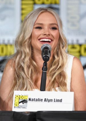 Natalie Alyn Lind - The Gifted Panel at 2017 Comic-Con in San Diego