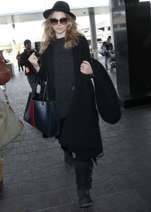 Natalie Dormer at LAX Airport in Los Angeles