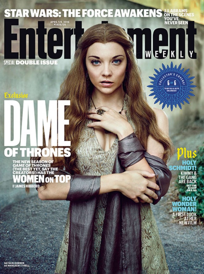 Natalie Dormer - Entertainment Weekly Cover (April 2016)