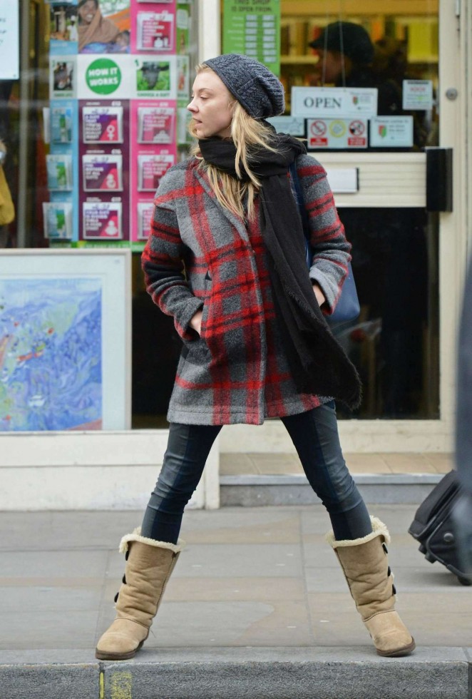 Natalie Dormer Street Style - out in London