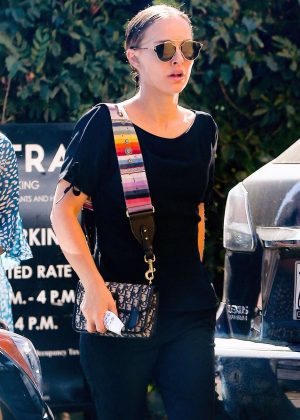 Natalie Portman - Arriving for a lunch in LA