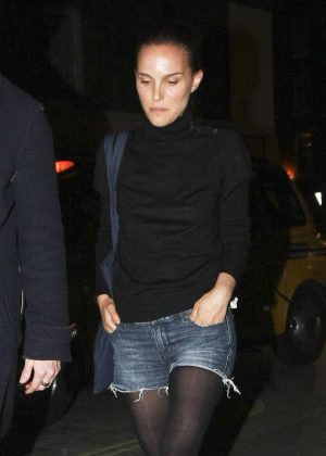 Natalie Portman at the Chiltern Firehouse in London