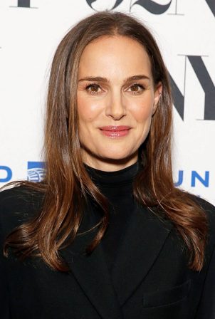 Natalie Portman - Attends a conversation about May December in New York City