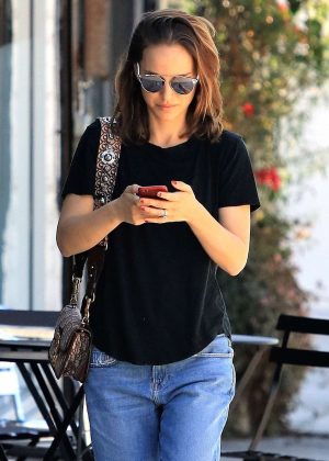 Natalie Portman in Jeans out in LA