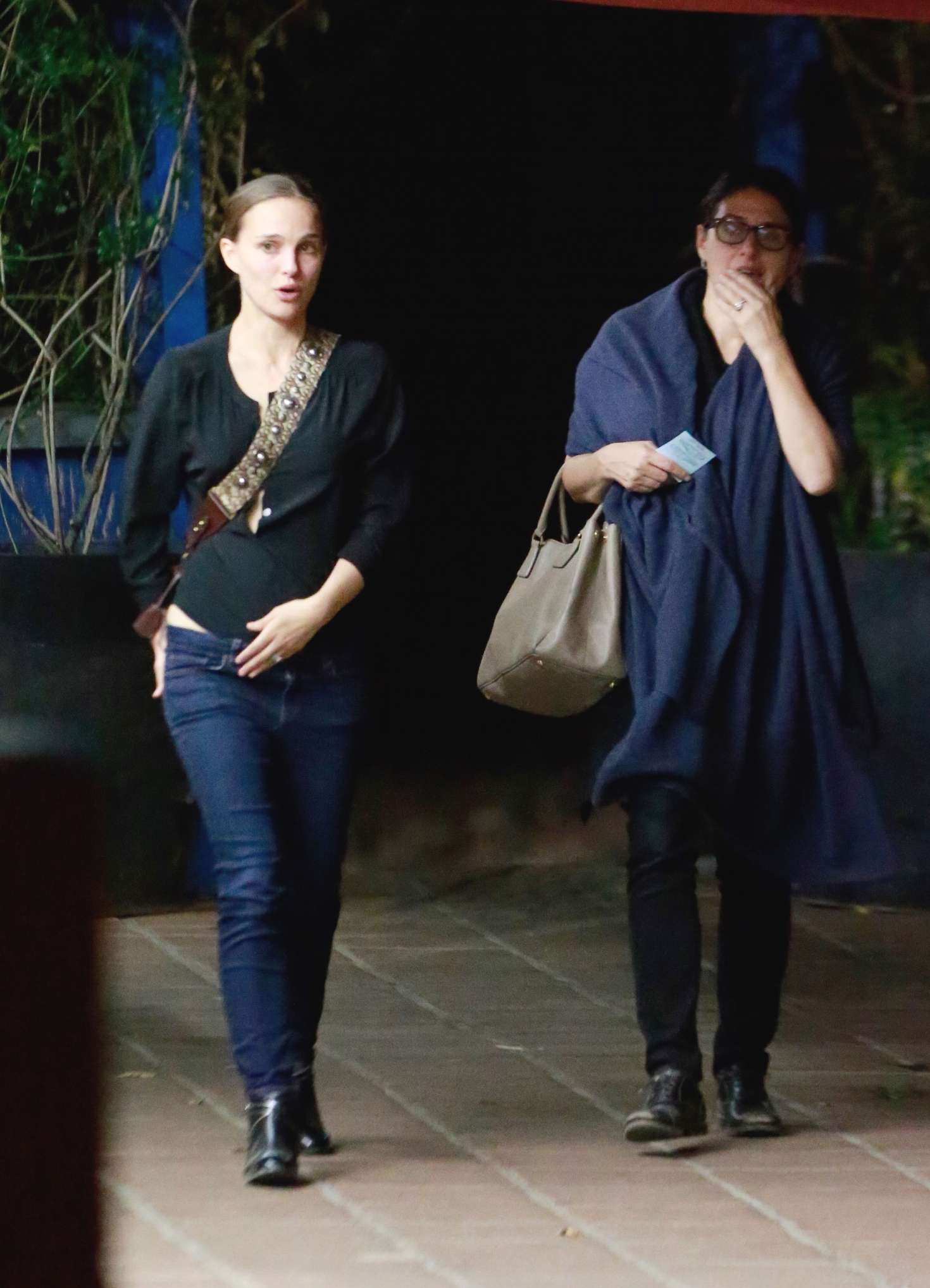 Natalie Portman - Leaving a Restaurant in Los Angeles
