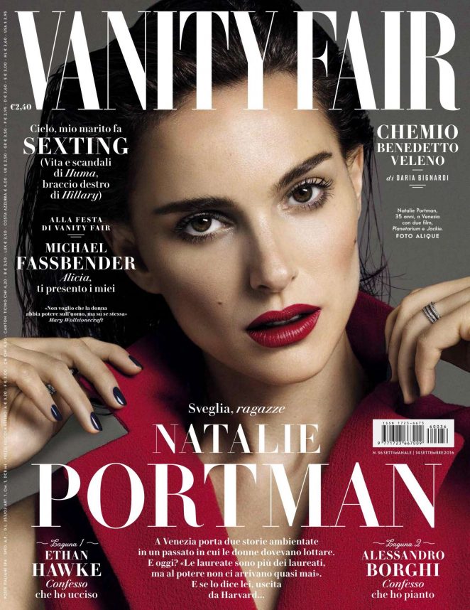 Natalie Portman - Vanity Fair Italy Magazine (September 2016)