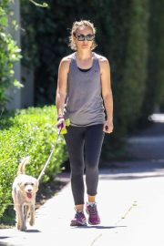 Natalie Portman - With her Charlie out in Los Angeles