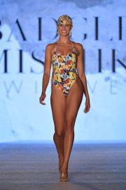 Natalie Roser - Badgley Mischka 2020 Swimwear Collection in Miami