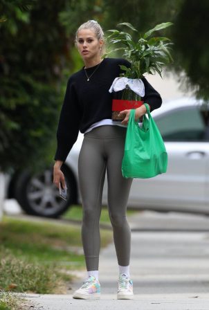Natalie Roser in Tights - Out in Sydney