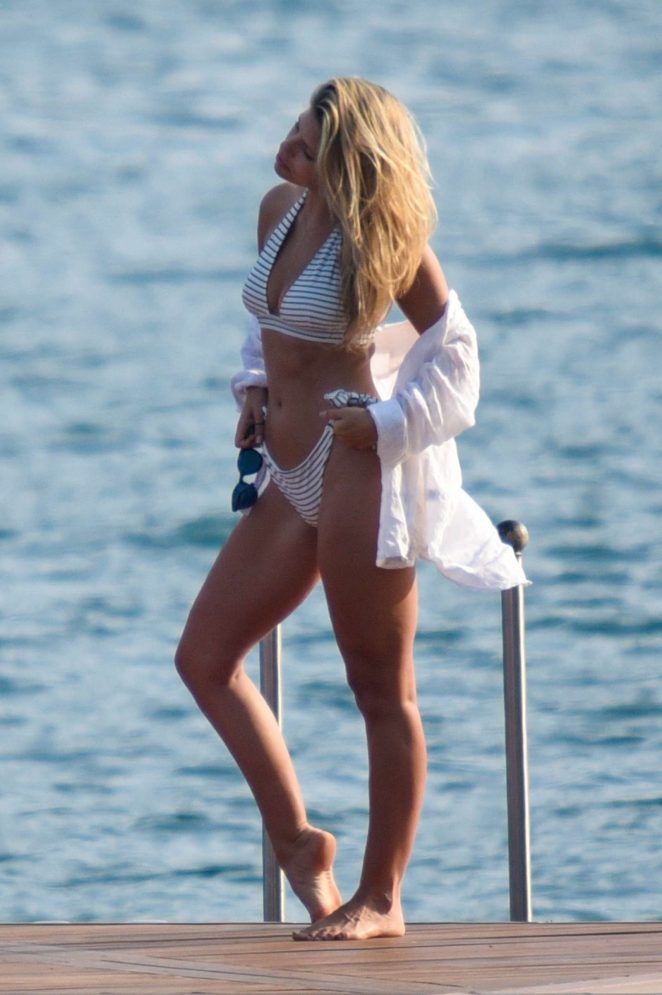 Natasha Oakley in Bikini in Italy