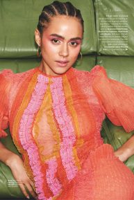 Nathalie Emmanuel - Glamour UK Magazine (March 2020)