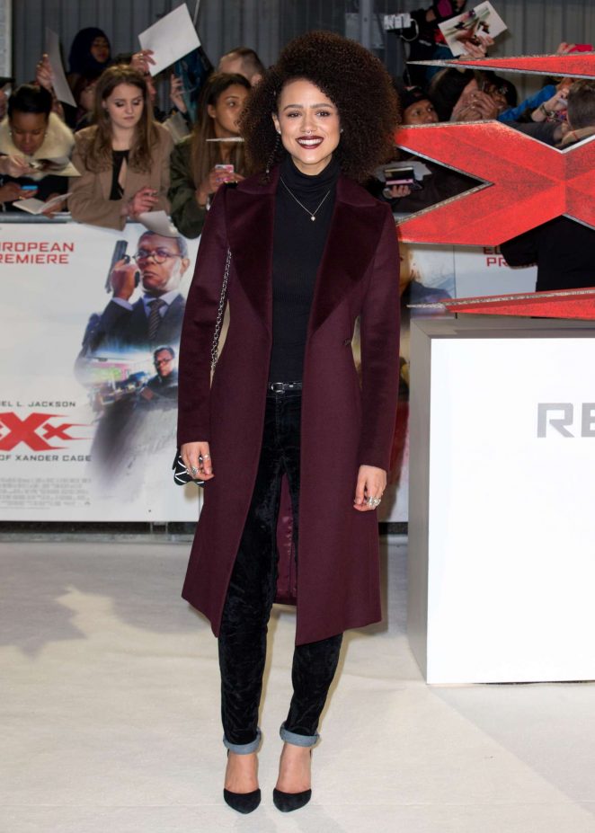 Nathalie Emmanuel - 'xXx': Return of Xander Cage' Premiere in London