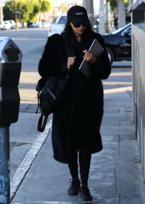 Naya Rivera - Heading to The Belmont in Los Angeles