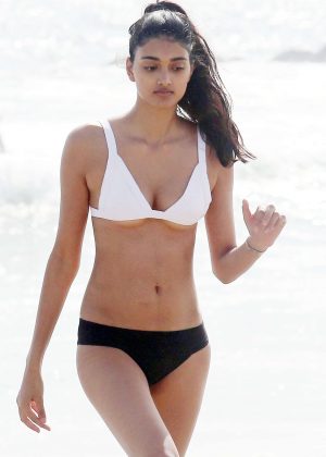 Neelam Gill in Bikini on the beach in LA