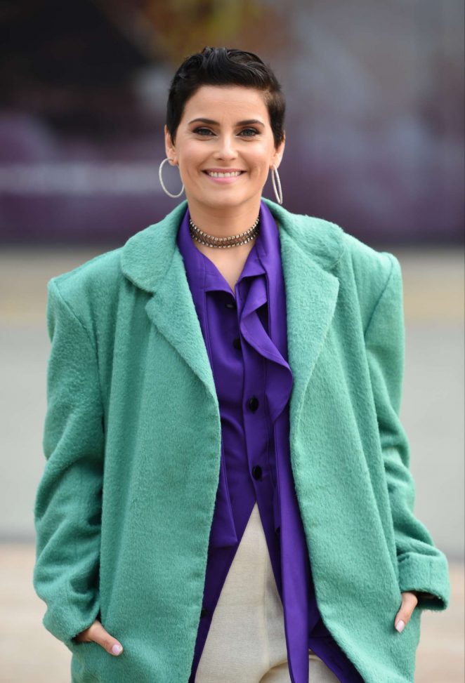 Nelly Furtado Arrives at BBC Breakfast Studio's in Manchester