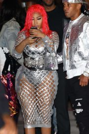 Nicki Minaj - Arriving to her Fendi Launch in Beverly Hills