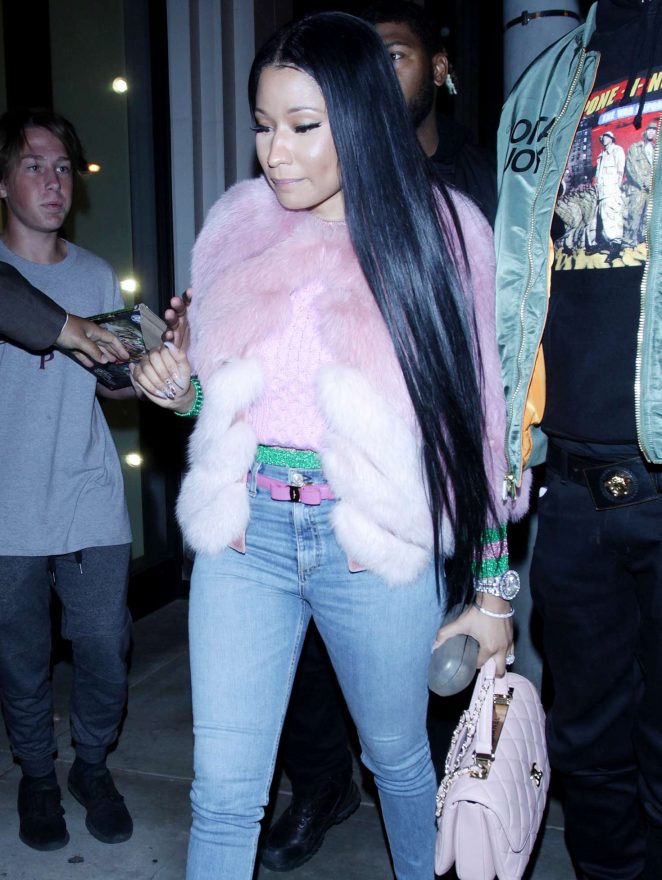 Nicki Minaj in Skinny Jeans out in West Hollywood
