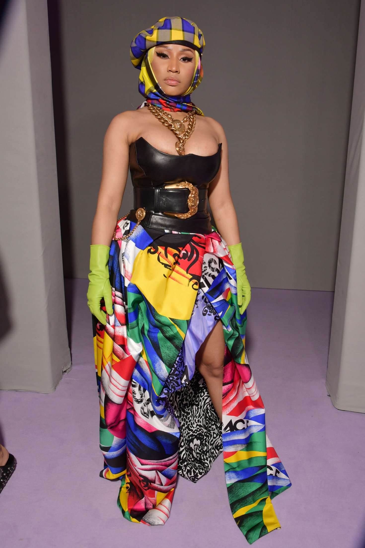 Nicki Minaj: Versace Fashion Show -09 | GotCeleb