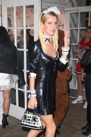 Nicky Hilton - Arrives at Heidi Klum’s Halloween Party in New York