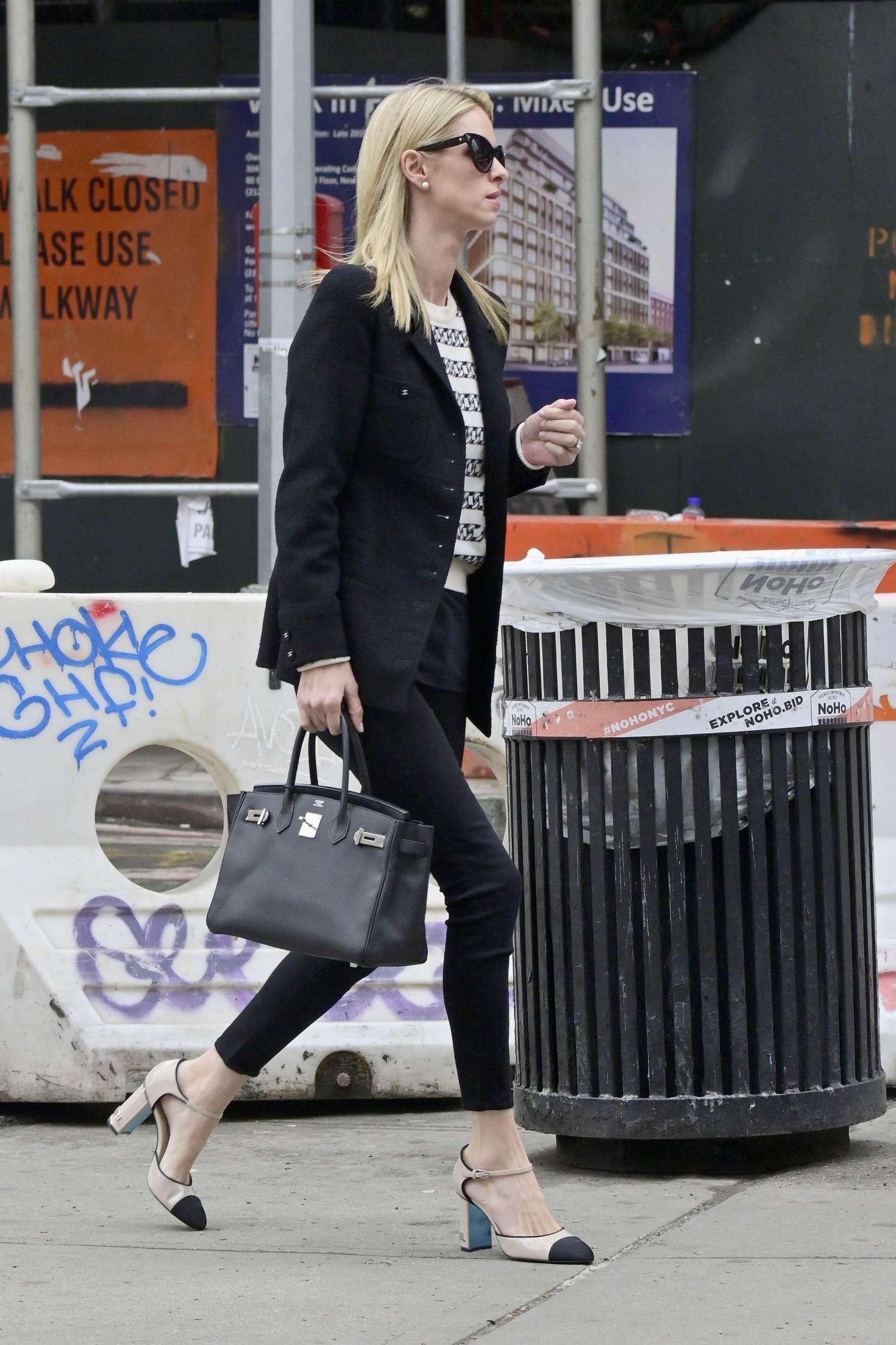 Nicky Hilton 2019 : Nicky Hilton: Heads for a meeting in Soho -04