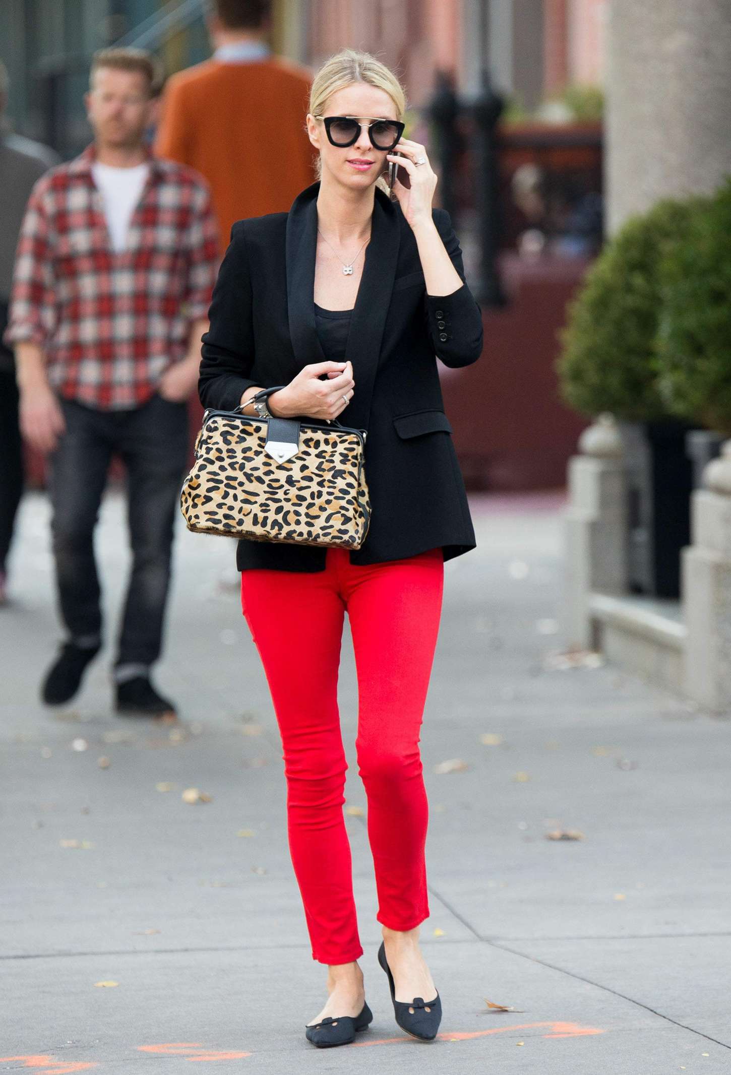 Nicky Hilton in Red Pants -11 | GotCeleb