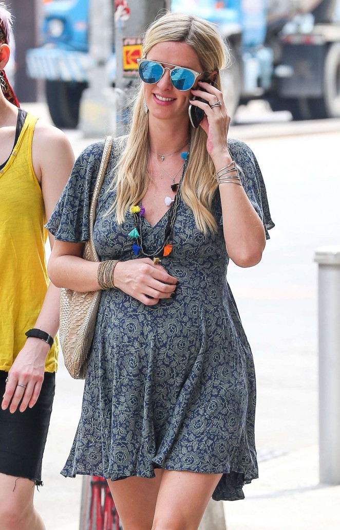 Nicky Hilton in Short Dress out in New York