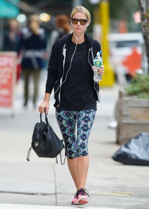 Nicky Hilton in Spandex out in New York City