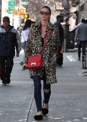 Nicky Hilton out in Downtown Manhattan