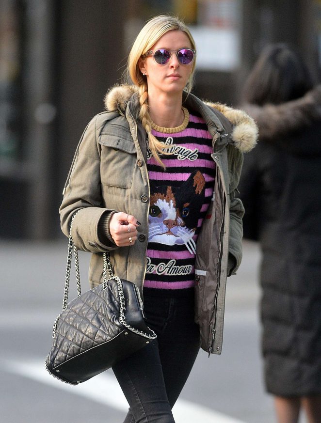 Nicky Hilton out in New York City