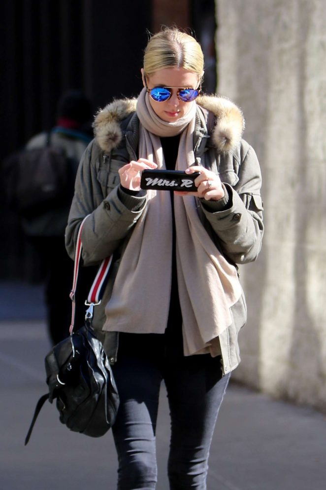 Nicky Hilton out in New York