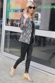 Nicky Hilton - Seen at AOL building in New York