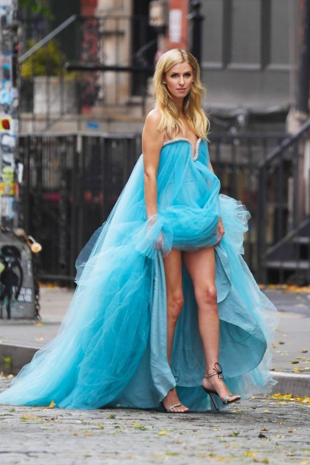 Nicky Hilton - Seen on a photoshoot in New York