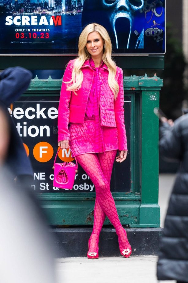 Nicky Hilton - Steps out in New York