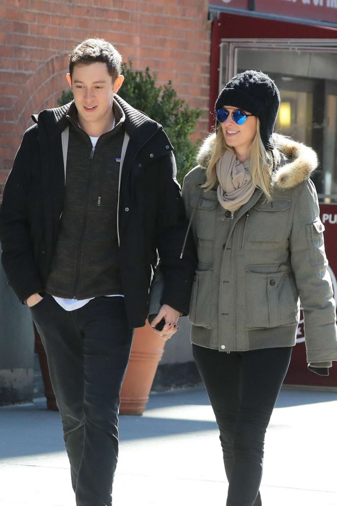 Nicky Hilton with her husband James out in New York City