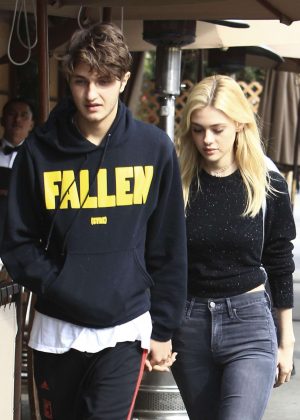 Nicola Peltz and Anwar Hadid Out in Beverly Hills