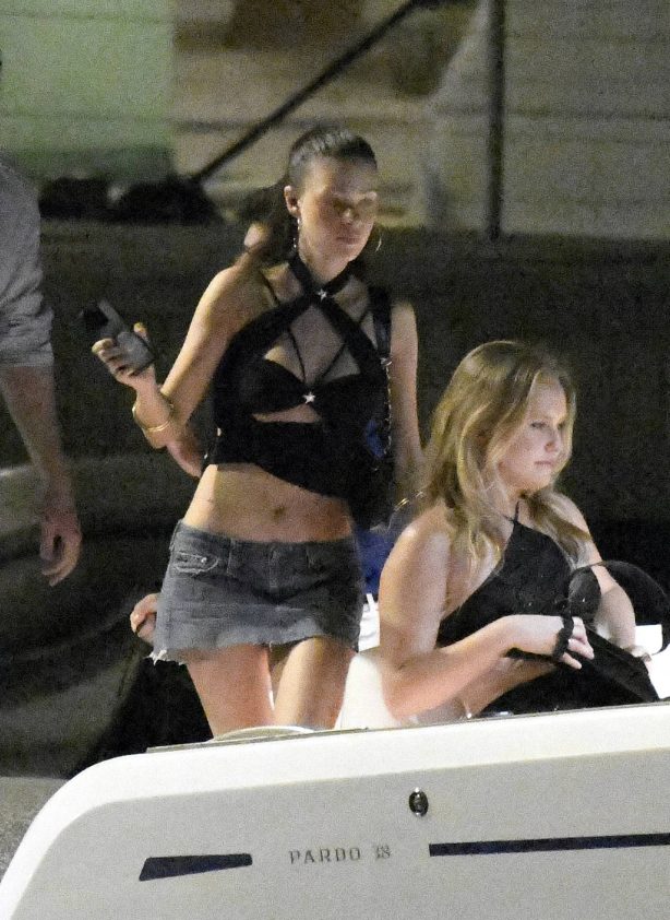 Nicola Peltz - Leaving the old town in St Tropez