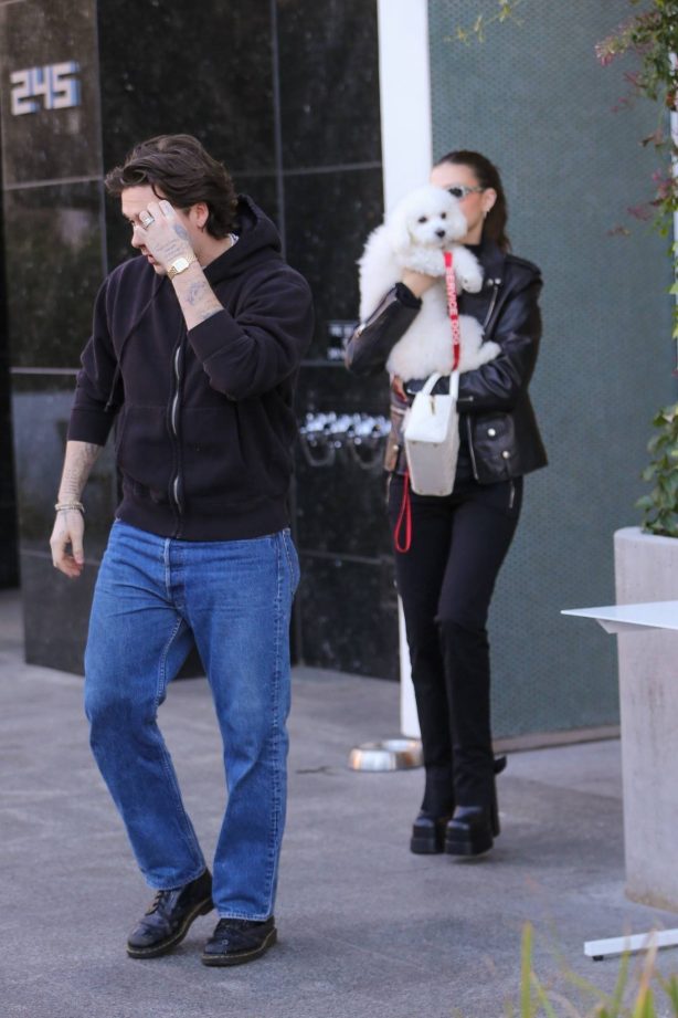 Nicola Peltz - Seen with her dog at Sweetgreen health food restaurant in Beverly Hills