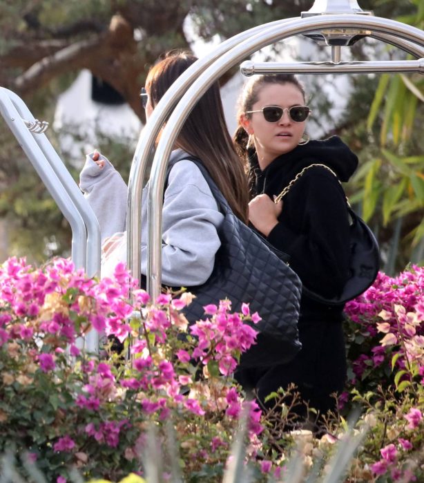 Nicola Peltz - With Selena Gomez Arrived at a private airport in Los Cabos