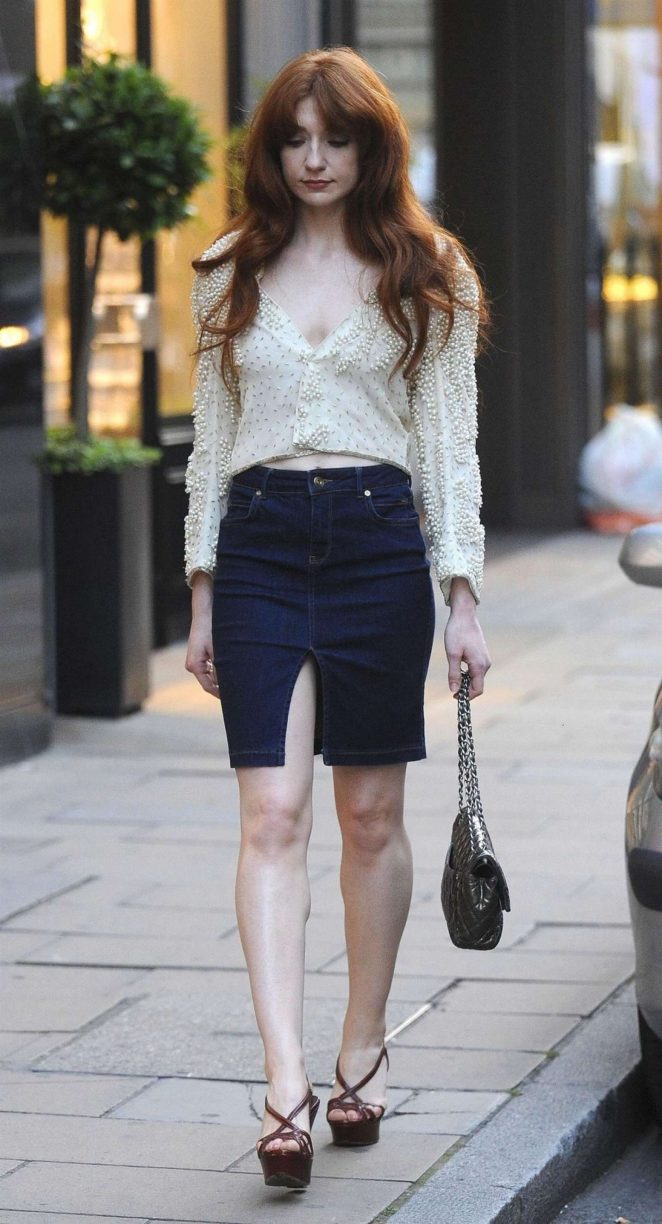 Nicola Roberts Out in London