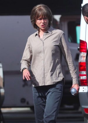 Nicole Kidman - On the set of 'Destroyer' in Culver City