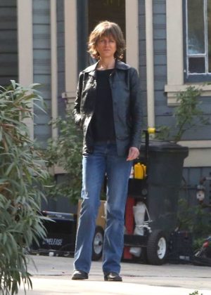 Nicole Kidman - On the set of 'Destroyer' in Los Angeles