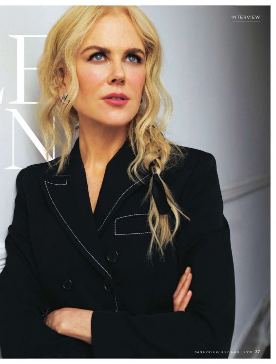 Nicole Kidman - Saga UK Magazine (July 2019)
