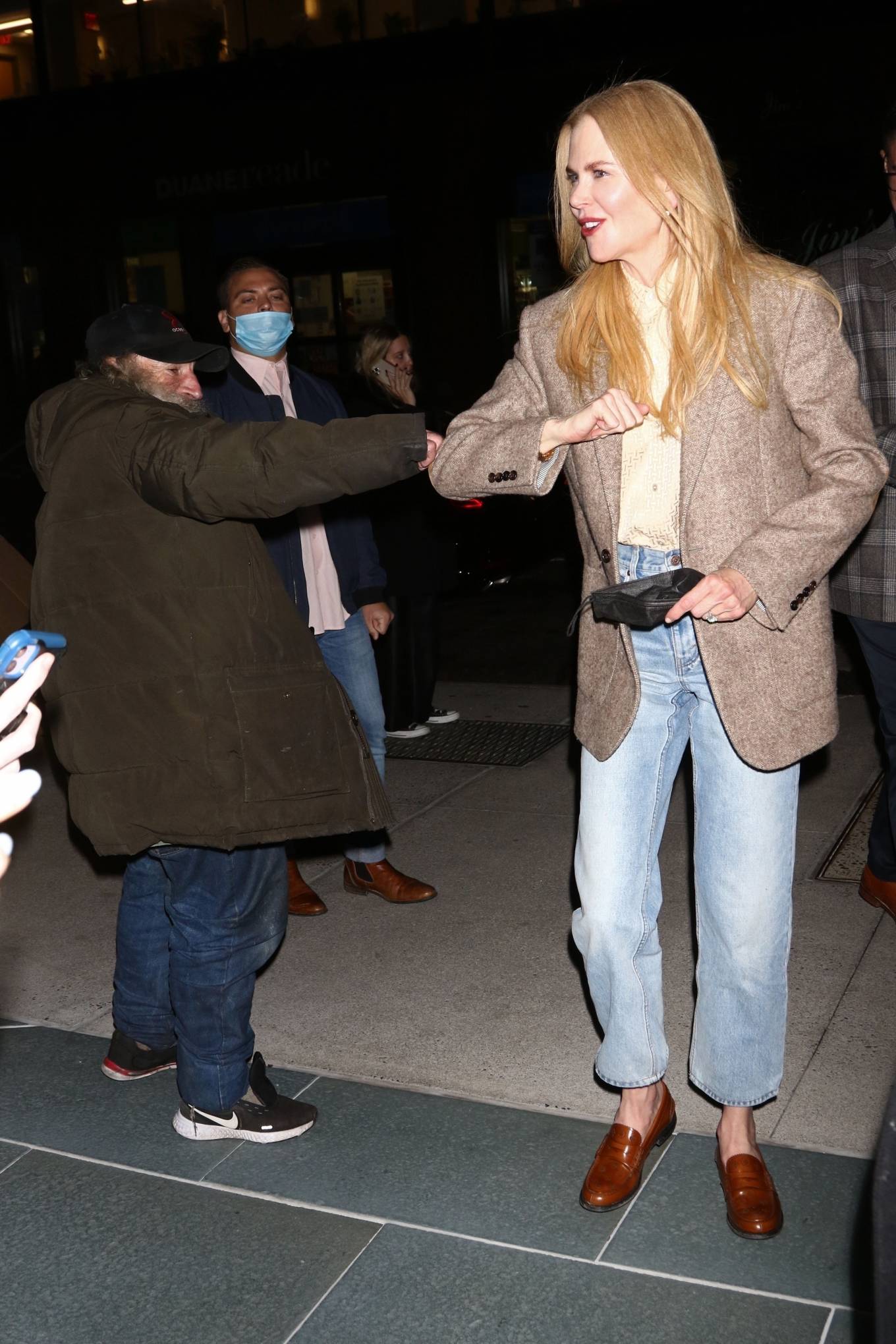 Nicole Kidman - Seen doing promotions for Being the Ricardos in New York