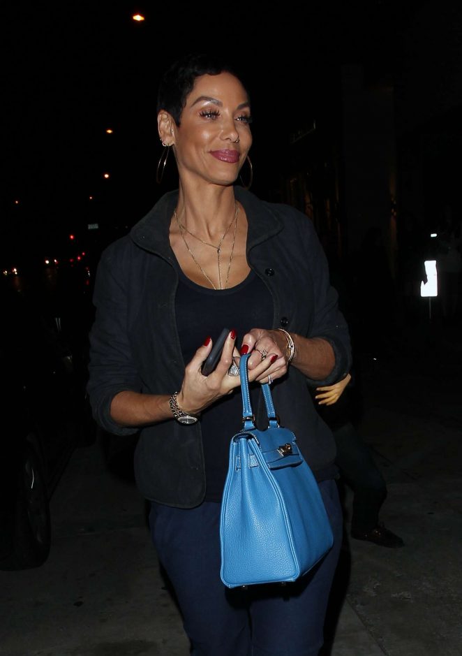 Nicole Murphy at Catch Restaurant in West Hollywood