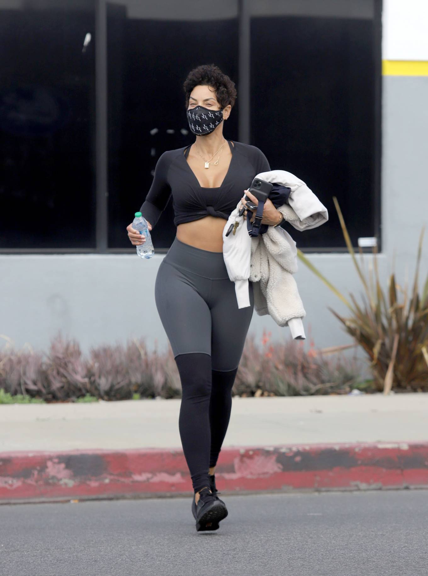 Nicole Murphy 2021 : Nicole Murphy – In leggings spotted leaving a gym in Los Angeles-08