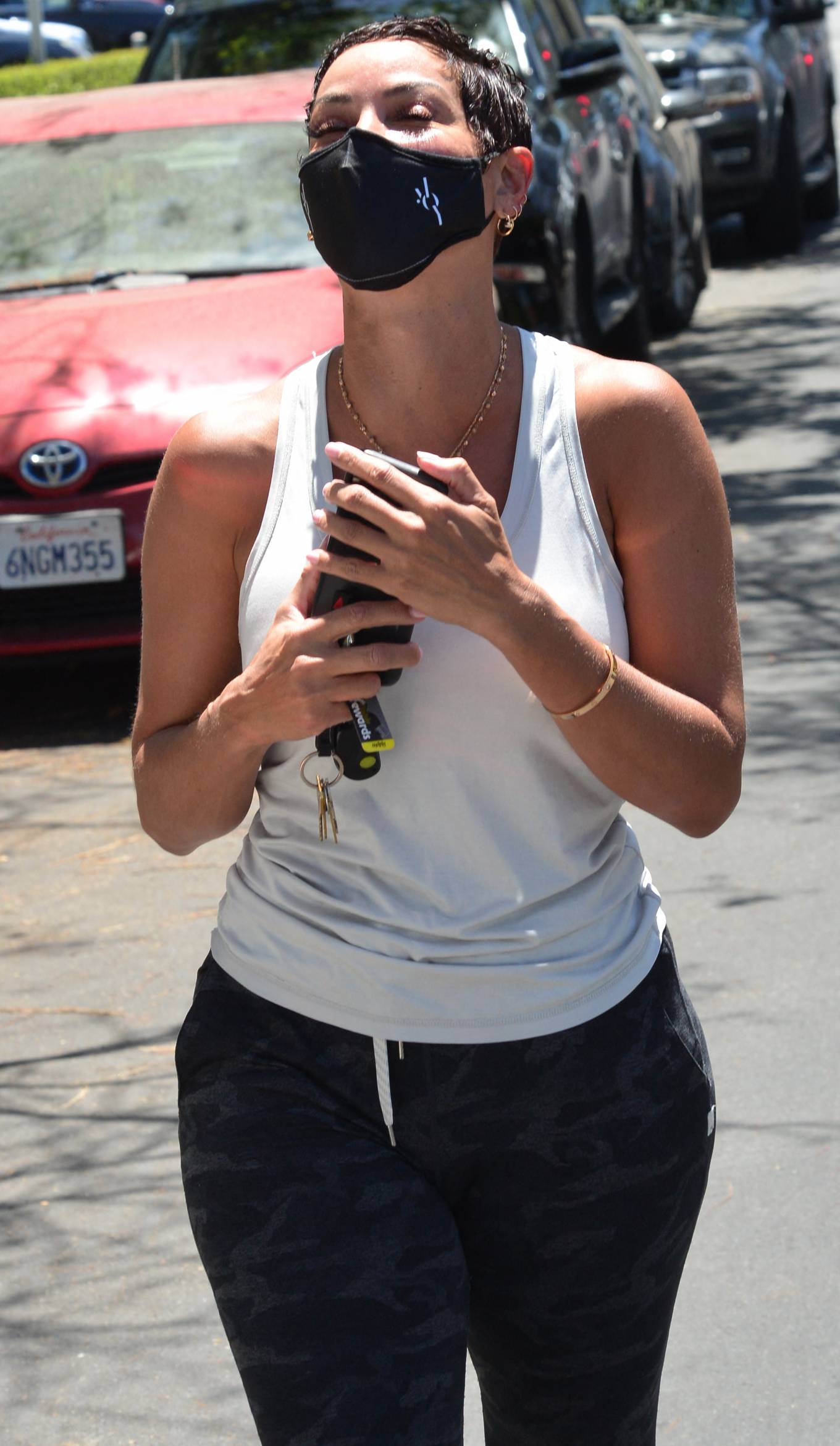 Nicole Murphy 2021 : Nicole Murphy – out and about in West Hollywood-03