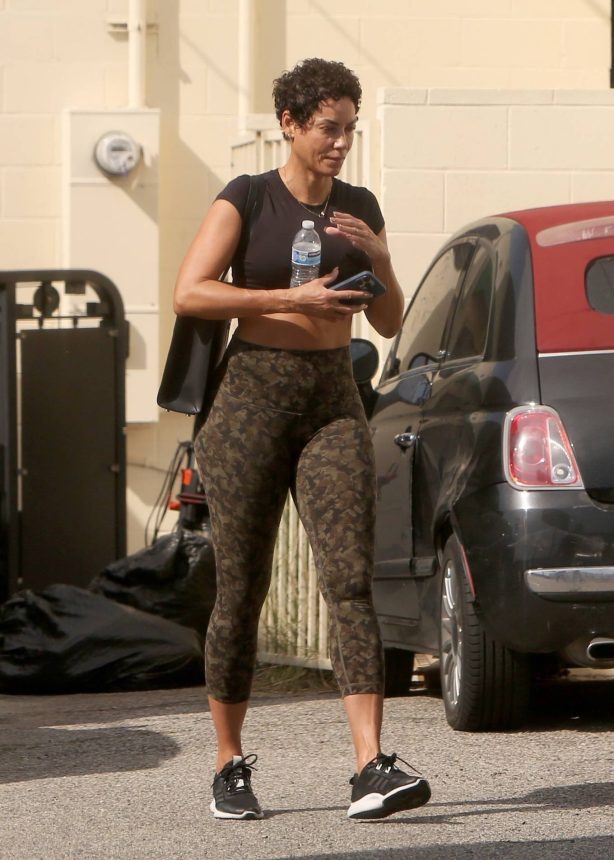 Nicole Murphy - Spotted after her workout at a gym in Los Angeles