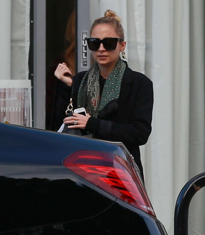 Nicole Richie - Leaves a spa in Los Angeles