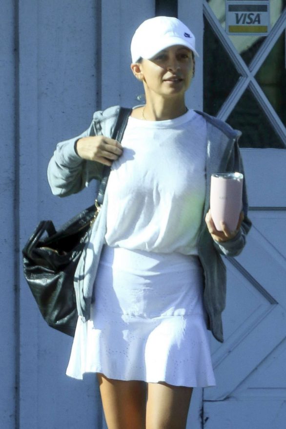 Nicole Richie - Out for some tennis at the Brentwood Country Club